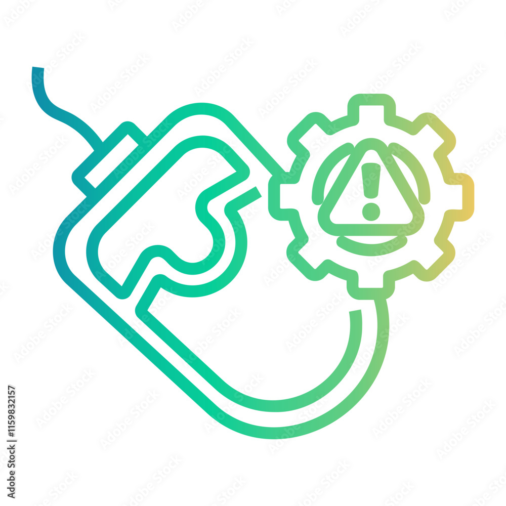 mouse Line Gradient Icon mouse Line Gradient Icon