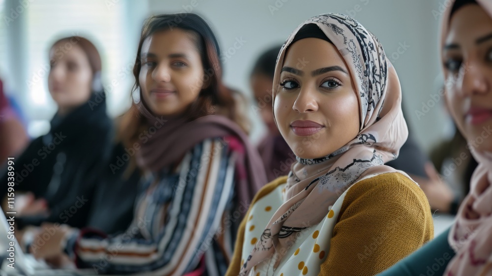 Language class for immigrants, learning English to improve communication skills Language class for immigrants, learning English to improve communication skills