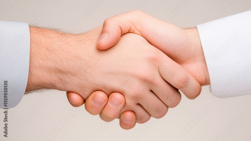 Business Partnership Sealed with Firm Handshake Over Contract Agreement Symbolizing Trust and Collaboration in Professional Environment with Clear Focus on Success and Positive Business Relations Business Partnership Sealed with Firm Handshake Over Contract Agreement Symbolizing Trust and Collaboration in Professional Environment with Clear Focus on Success and Positive Business Relations