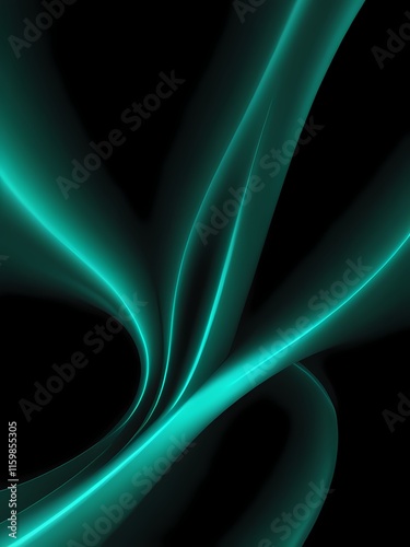 A computer generated image of a green and black background.
