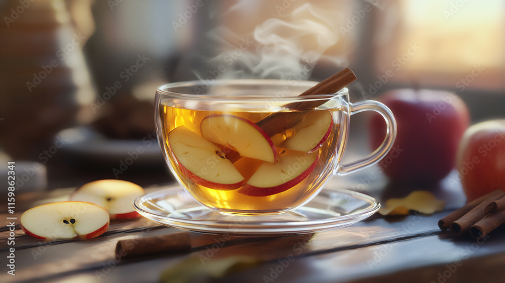 warm cinnamon apple tea warm cinnamon apple tea