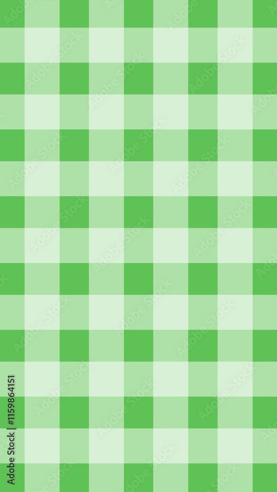 グリーンのチェック柄のシンプルな背景 グリーンのチェック柄のシンプルな背景