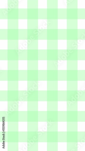 グリーンのチェック柄のシンプルな背景