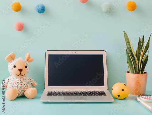  creative laptop display photo