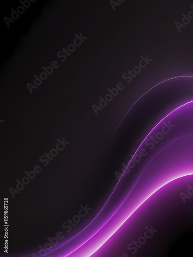 A dark purple background with a curved line.