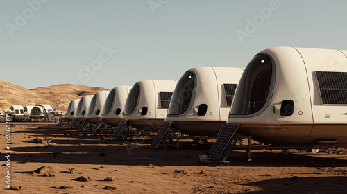 Exploring Space Colonization and Mars Settlements photo