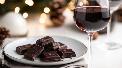 Gourmet Dark Chocolate with Wine Pairing photo