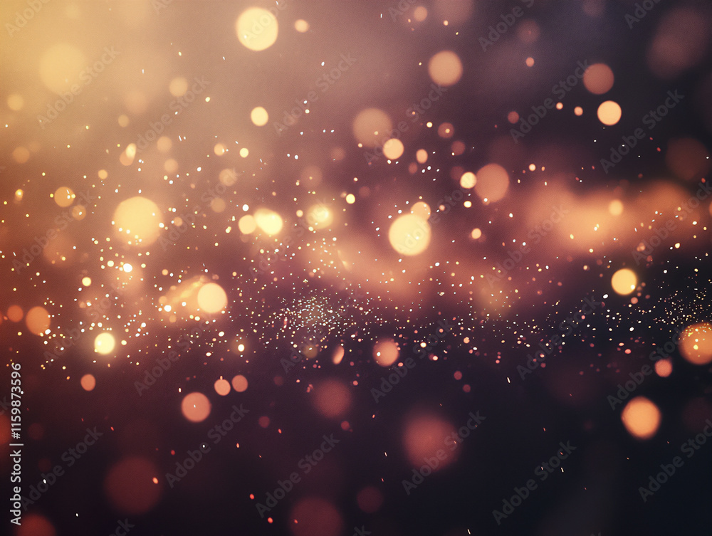 Fototapeta premium elegant sparklers and bokeh