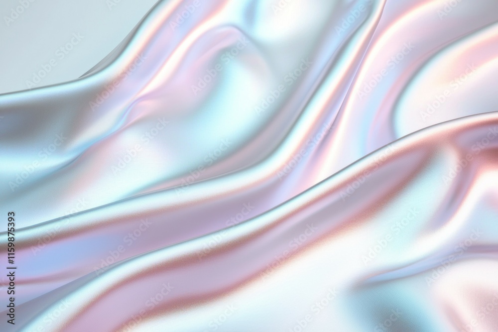 Piece of fabric with a rainbow pattern Piece of fabric with a rainbow pattern