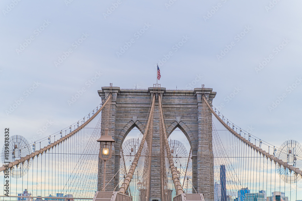 Fototapeta premium city bridge in new york