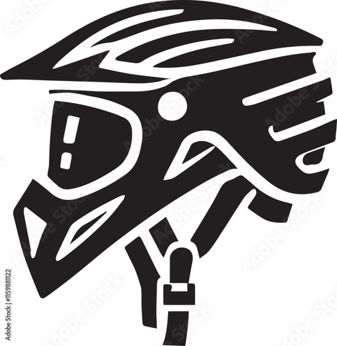 black motorcycle helmet vector, motorcycle helmet vector illustration, motorcycle helmet silhouette vector black and white