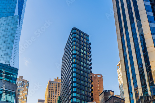 skyscrapers in the city New york