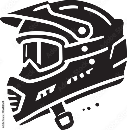 black motorcycle helmet vector, motorcycle helmet vector illustration, motorcycle helmet silhouette vector black and white