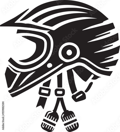 black motorcycle helmet vector, motorcycle helmet vector illustration, motorcycle helmet silhouette vector black and white