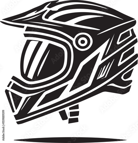 black motorcycle helmet vector, motorcycle helmet vector illustration, motorcycle helmet silhouette vector black and white