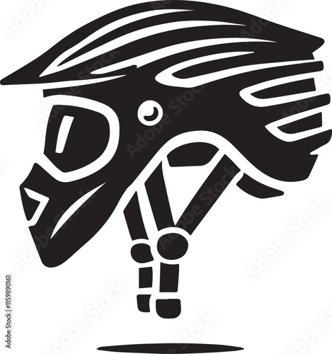 black motorcycle helmet vector, motorcycle helmet vector illustration, motorcycle helmet silhouette vector black and white