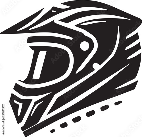 black motorcycle helmet vector, motorcycle helmet vector illustration, motorcycle helmet silhouette vector black and white