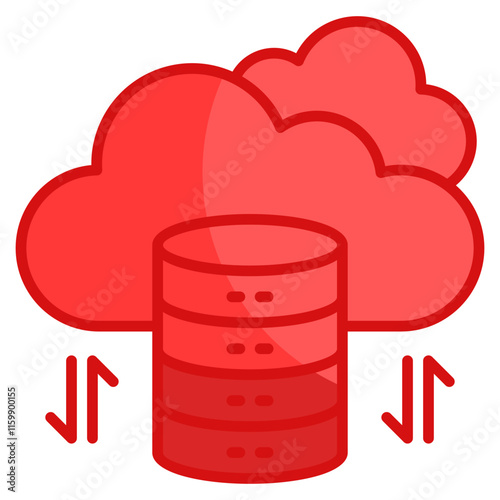 Cloud  Icon Element For Design