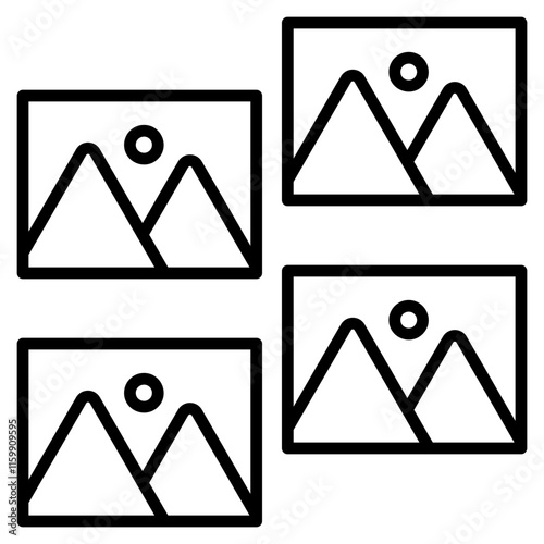 Mood Board  Icon Element For Design