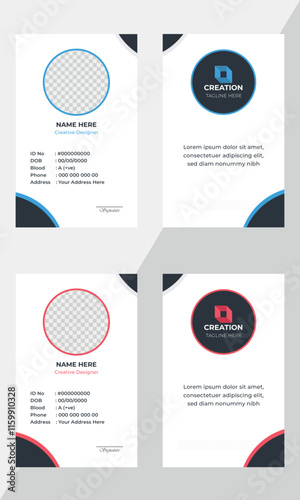 Clean and Creative ID Card Template | Fully editable.
