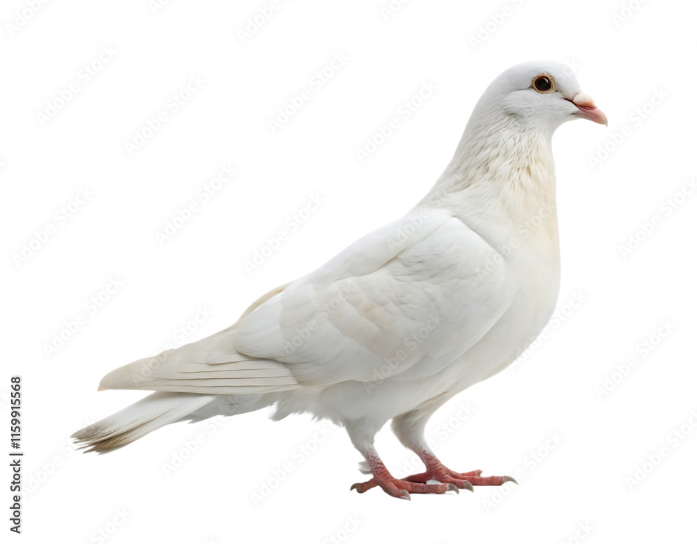 white pigeon isolated JPEG or Transparent Background white pigeon isolated JPEG or Transparent Background