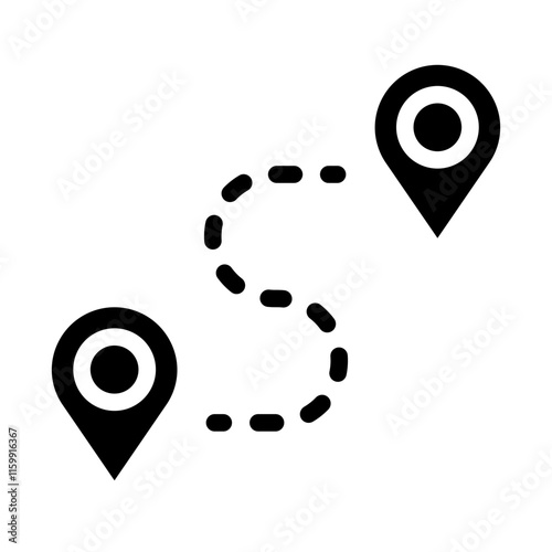 route Solid icon