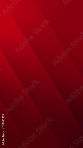 red Vertical short portrait video story Footage Light corporate abstract background of looping animated gradient geometric shapes for instagram or phone animated background banner.	