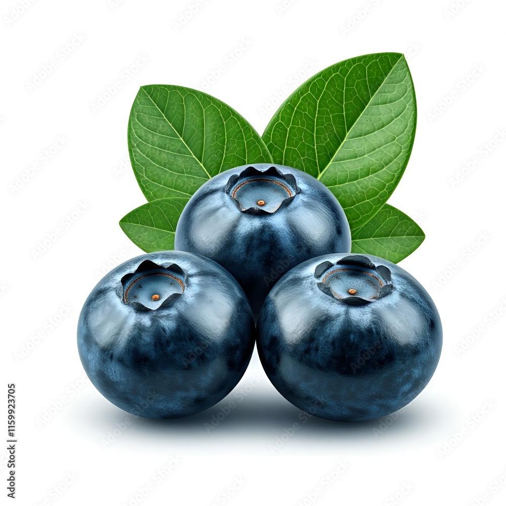 Fresh blueberries scattered on a clean white background, showcasing their rich color and natural texture.
Fresh blueberries scattered on a clean white background, showcasing their rich color and natural texture.
