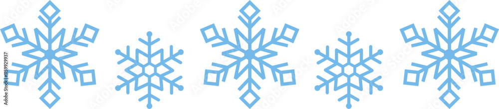 Snowflake footer Snowflake footer