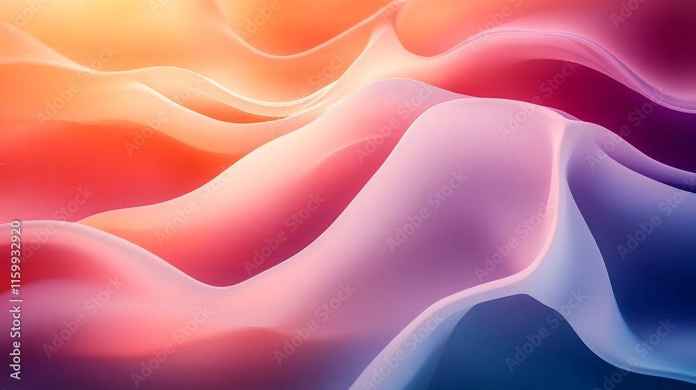 Vibrant Swirling Curves Painting with Dynamic Colorful Abstract Patterns Vibrant Swirling Curves Painting with Dynamic Colorful Abstract Patterns