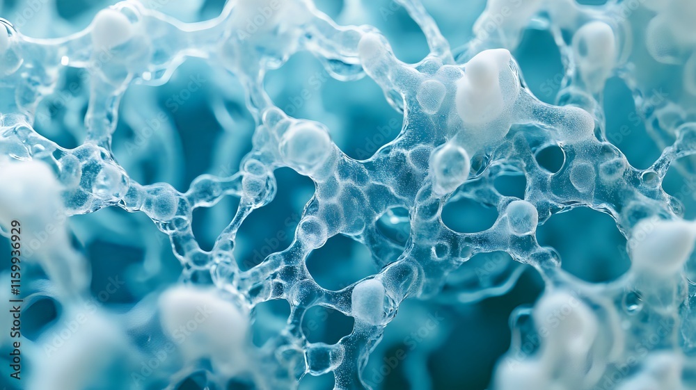 Intricate Frozen Liquid Crystals Swirling in a Dynamic Abstract Icy Backdrop Intricate Frozen Liquid Crystals Swirling in a Dynamic Abstract Icy Backdrop
