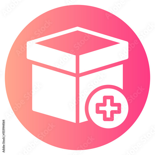 medical gradient icon