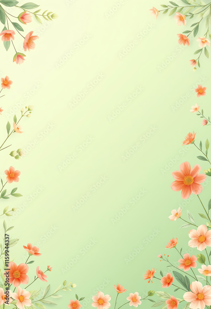 Fototapeta premium Background Template for Invitations and Branding