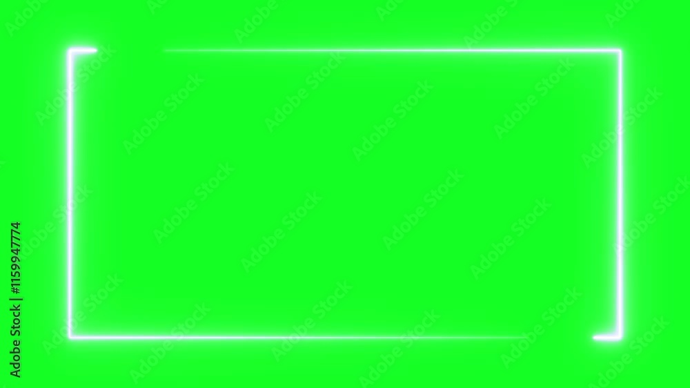 Seamless loop neon light rectangle frame green screen, Animation of glowing neon rectangles abstract background.
Abstract neon rectangle frame animation. Neon Rectangle Border. Seamless loop neon light rectangle frame green screen, Animation of glowing neon rectangles abstract background.
Abstract neon rectangle frame animation. Neon Rectangle Border.