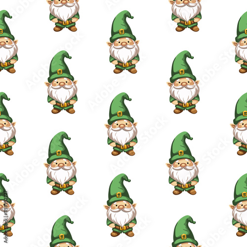 Vector illustration, St. Patrick's Day patterns and elements for decoration 