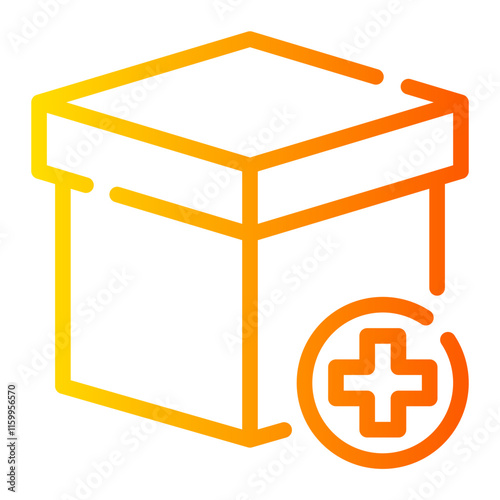 medical gradient icon