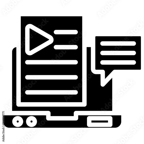 Blogging Icon