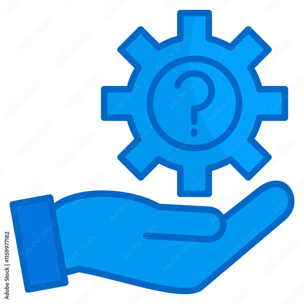 Support Questions Icon Element For Design Support Questions Icon Element For Design