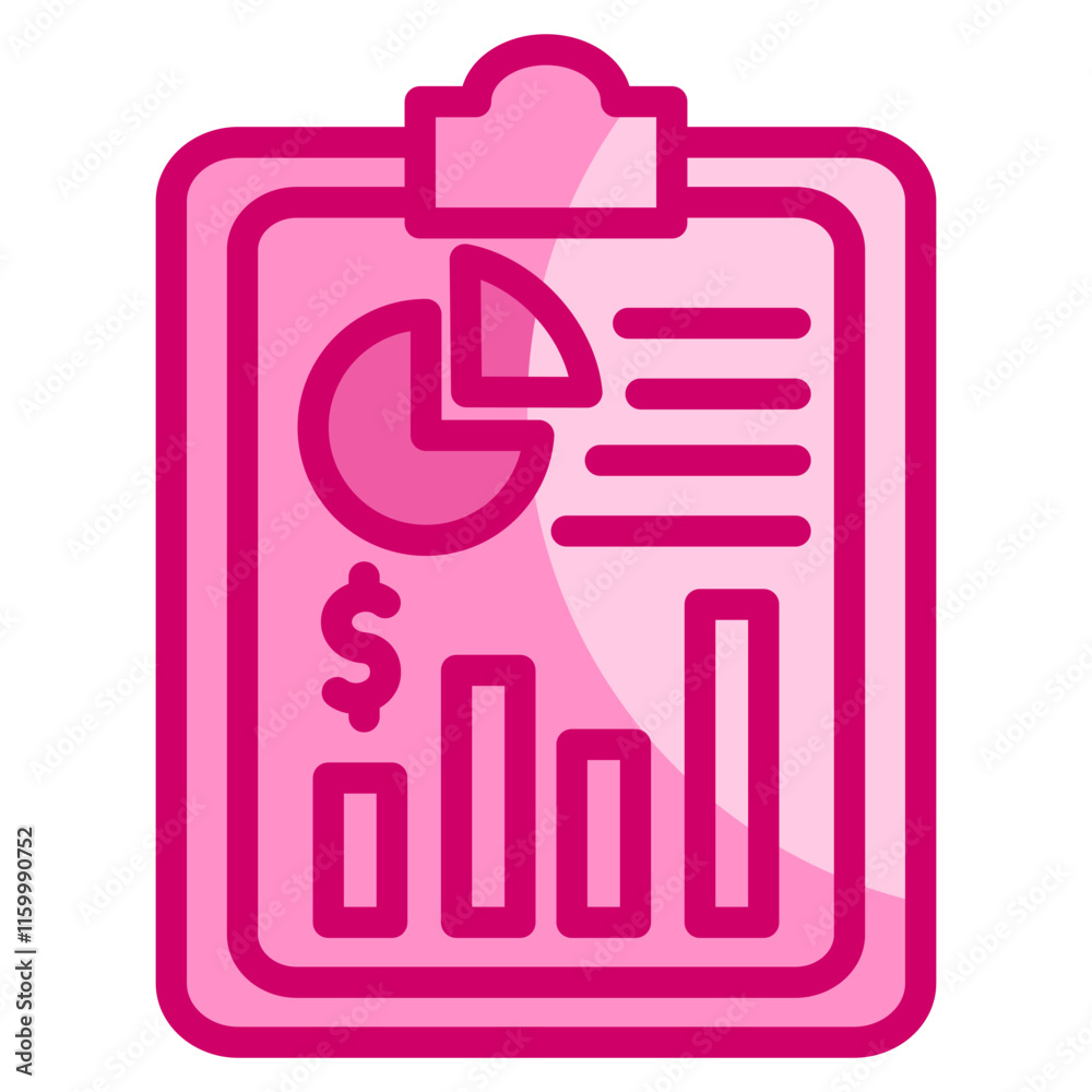 Earnings Report Icon Element For Design Earnings Report Icon Element For Design