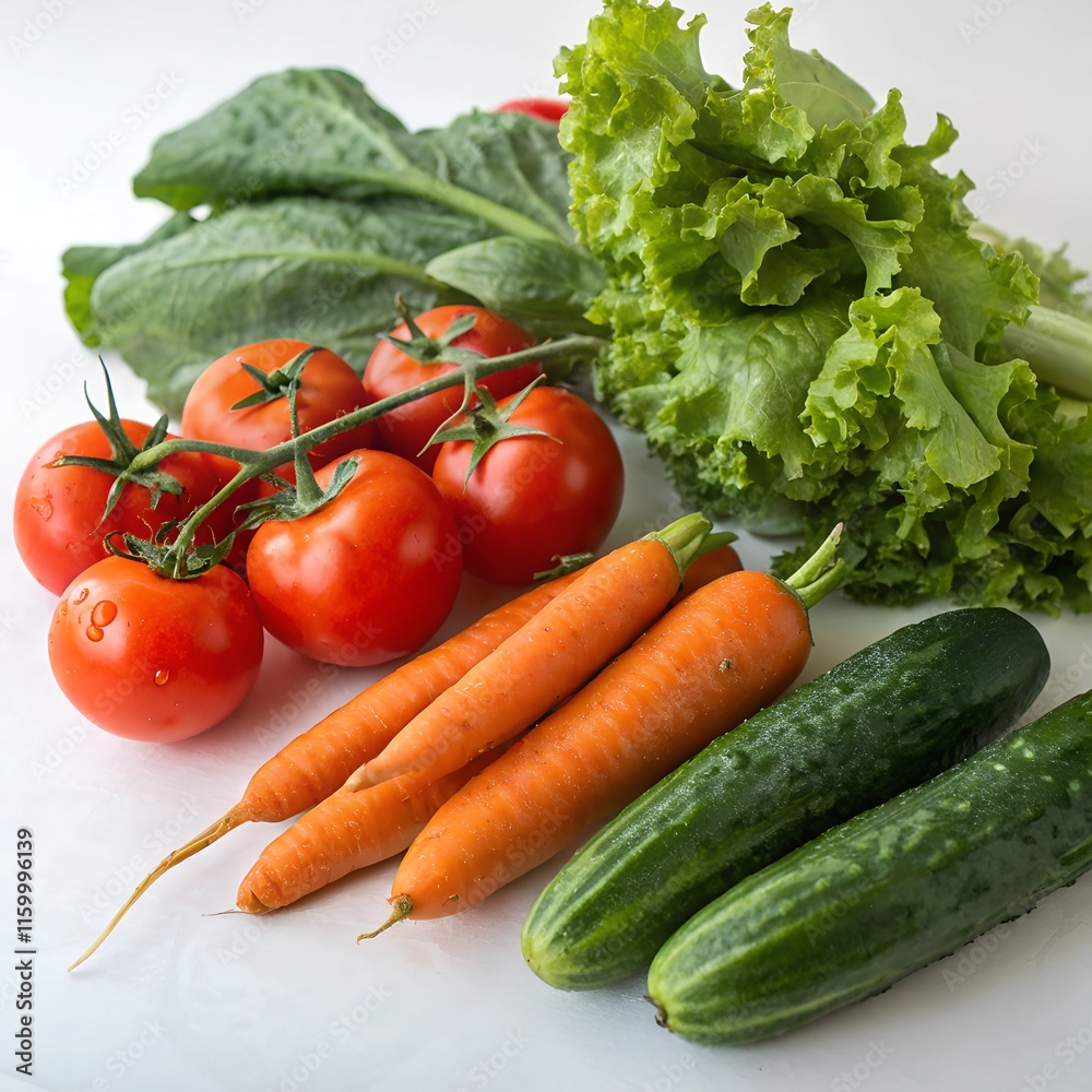 vegetables on a white background, Fresh Fruits and Vegetables on Display vegetables on a white background, Fresh Fruits and Vegetables on Display