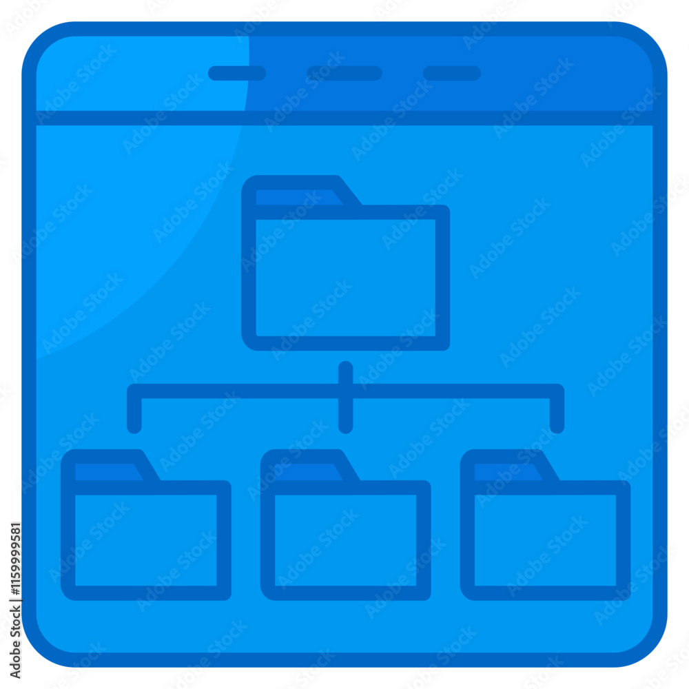 File Structure Icon Element For Design File Structure Icon Element For Design
