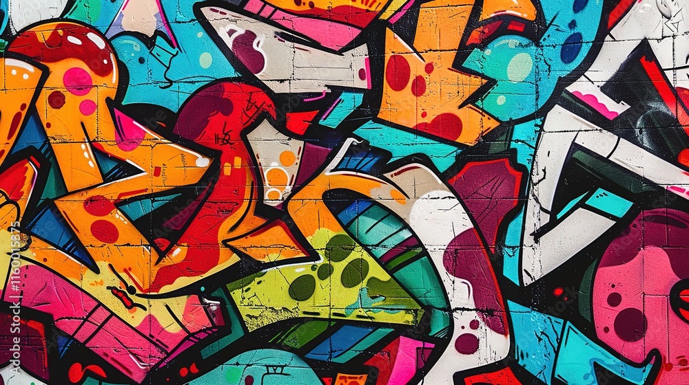 custom made wallpaper toronto digitalUrban graffiti pattern wallpaper