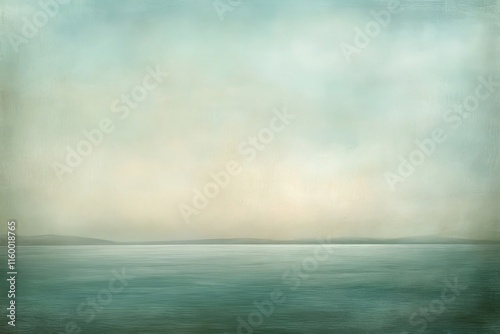 Wallpaper Mural Serene Coastal Landscape Painting Torontodigital.ca