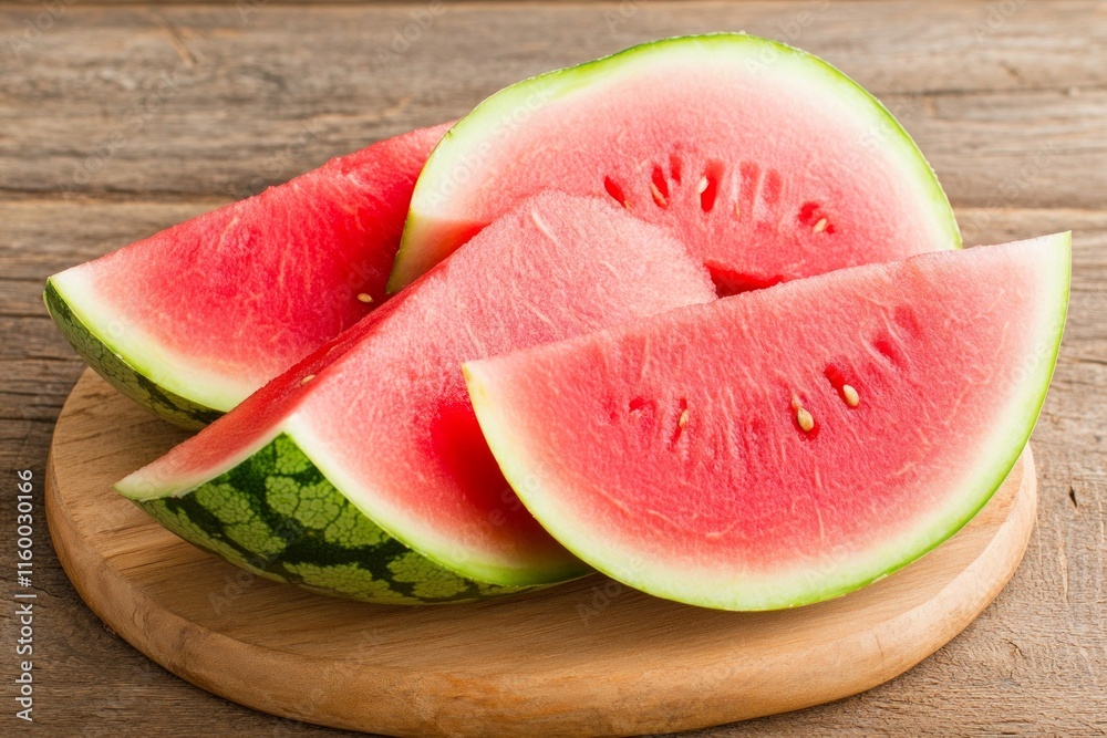 Sliced Watermelon: A Refreshing Summer Delight Sliced Watermelon: A Refreshing Summer Delight