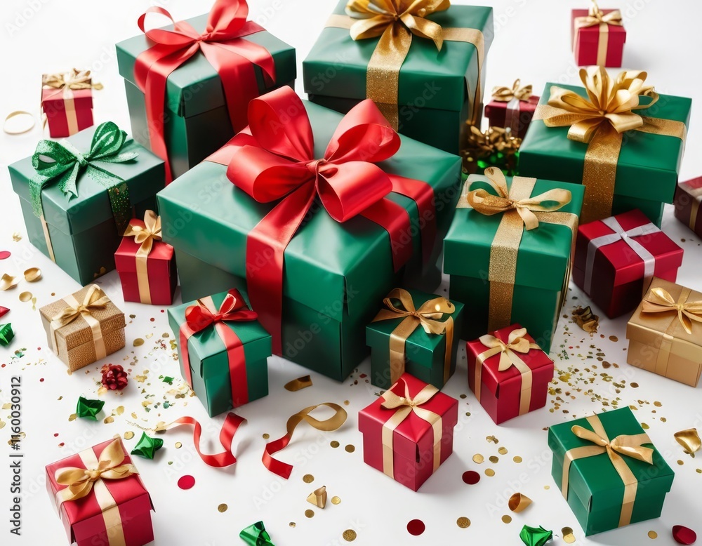 Fototapeta premium gift boxes
