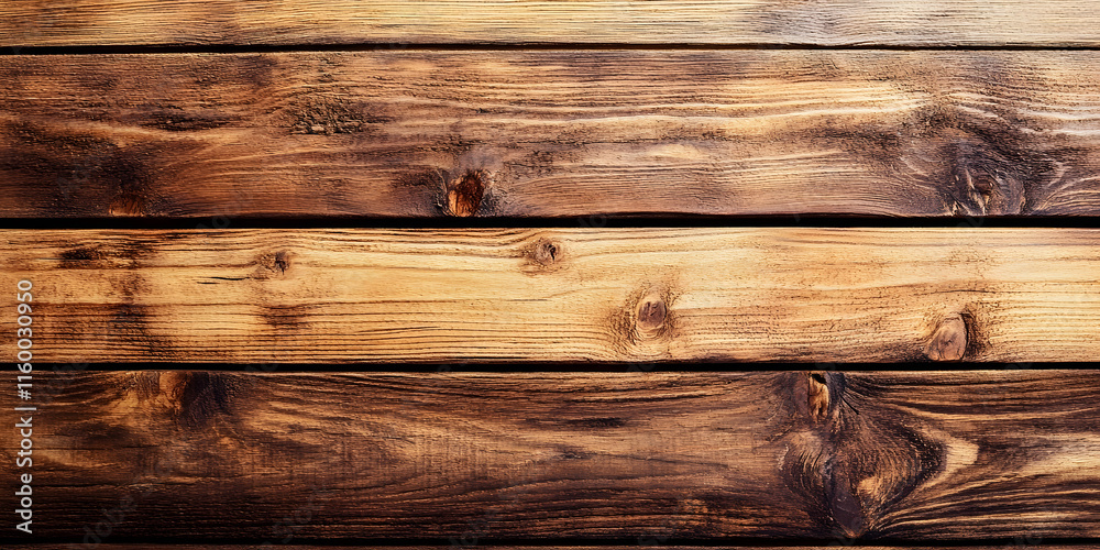 Naklejka premium Rustic Vintage Wooden Planks Background for Design and Texture Projects : Generative AI