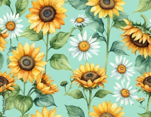 seamless floral pattern