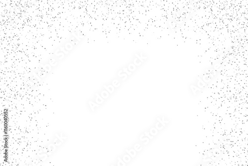 Silver Foil Frame and silver glitter splatter frames. Silver stroke on transparent and white background. Silver glitter gradient frame. Postcard wedding design. Luxury premium design template