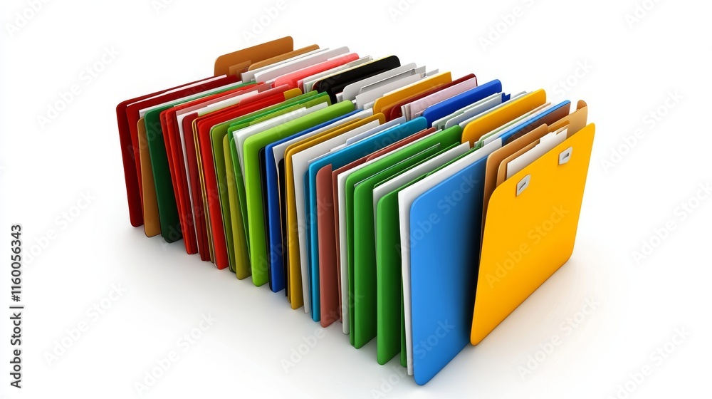Minimum effort for big outcome. Arrange online data, paperwork concept, file management, organize document files into archive folders. Pareto principle. Flat vector illustration Minimum effort for big outcome. Arrange online data, paperwork concept, file management, organize document files into archive folders. Pareto principle. Flat vector illustration