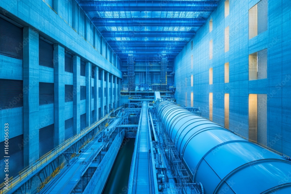 Massive Industrial Complex Interior: A Stunning Engineering Marvel Massive Industrial Complex Interior: A Stunning Engineering Marvel